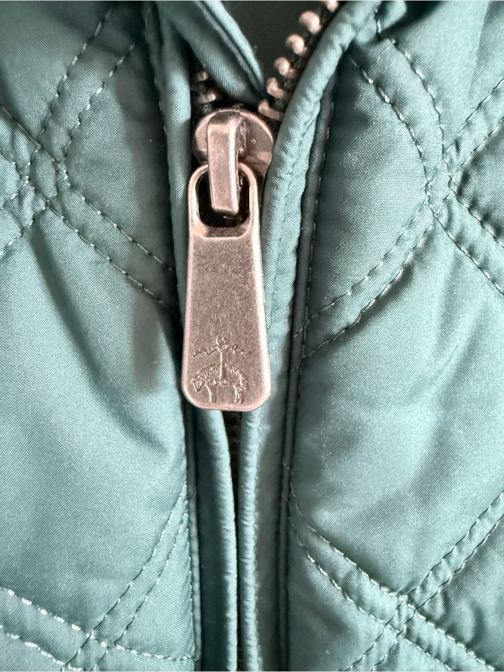 Brooks Brothers Insulated Quilted Sleeveless Puffer Vest in Forest Green NWOT - Picture 7 of 14